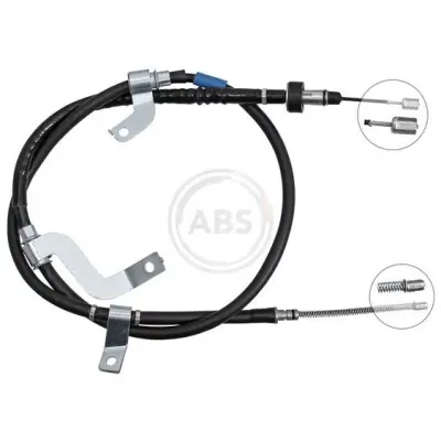 Edición Limitada Cable de accionamiento, freno de estacionamiento A.B.S. K10139
